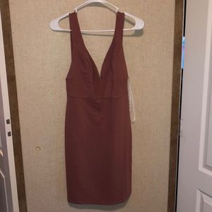 Lulus mauve dress